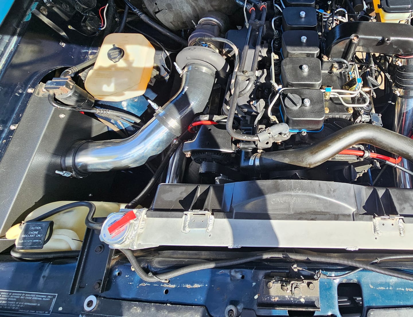 Customer photo review of 1989-1993 Dodge Ram 250/350 BHAF Cold Air Intake Kit