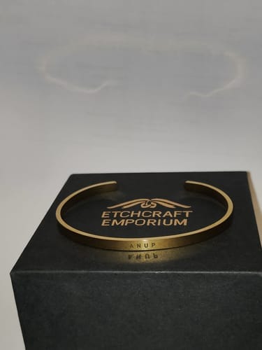 Customer photo review of Personalised Classic Bracelet