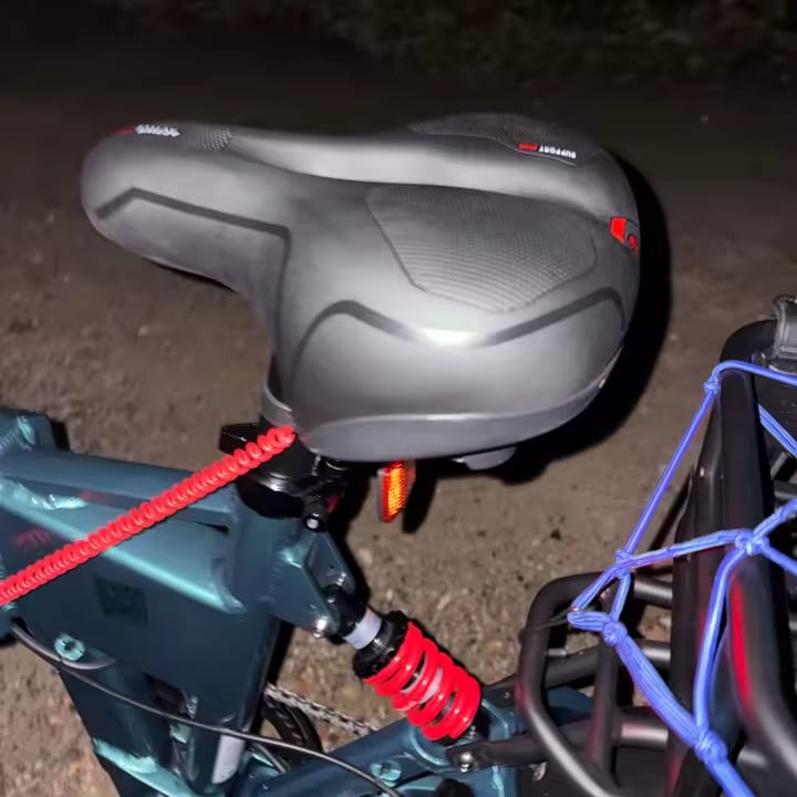 Customer photo review of Sella Fahrradsattel