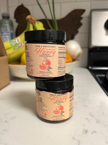 Customer photo review of Botanical Extract Honey — Delicious Calm for Deeper Nights