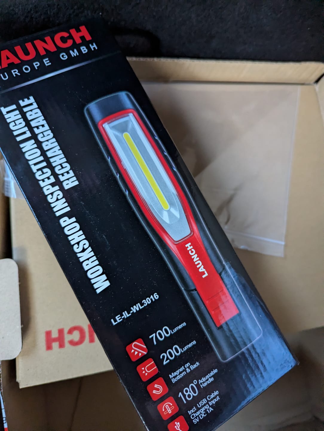 Customer photo review of WL3016 LED Werkstattlampe