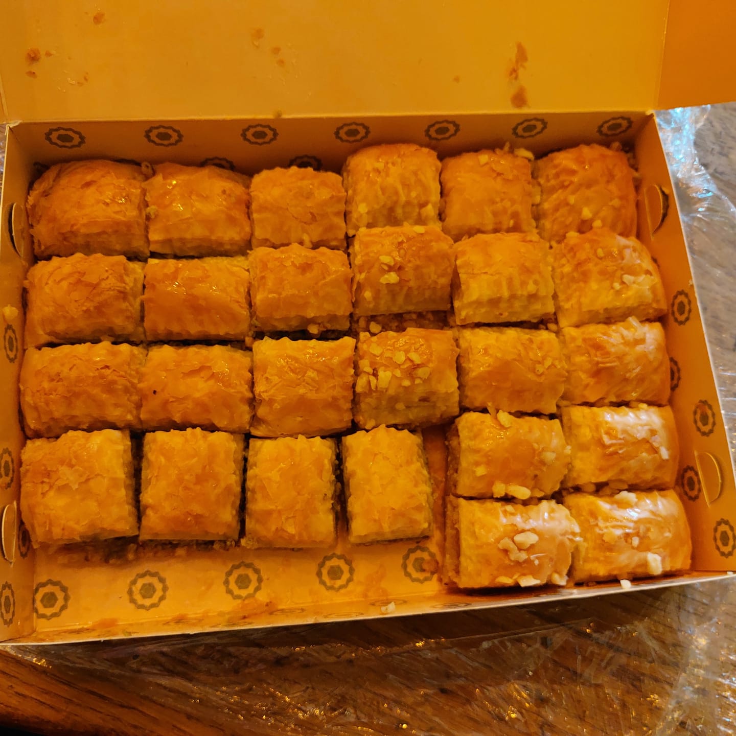 Customer photo review of Mix Traditional Baklava