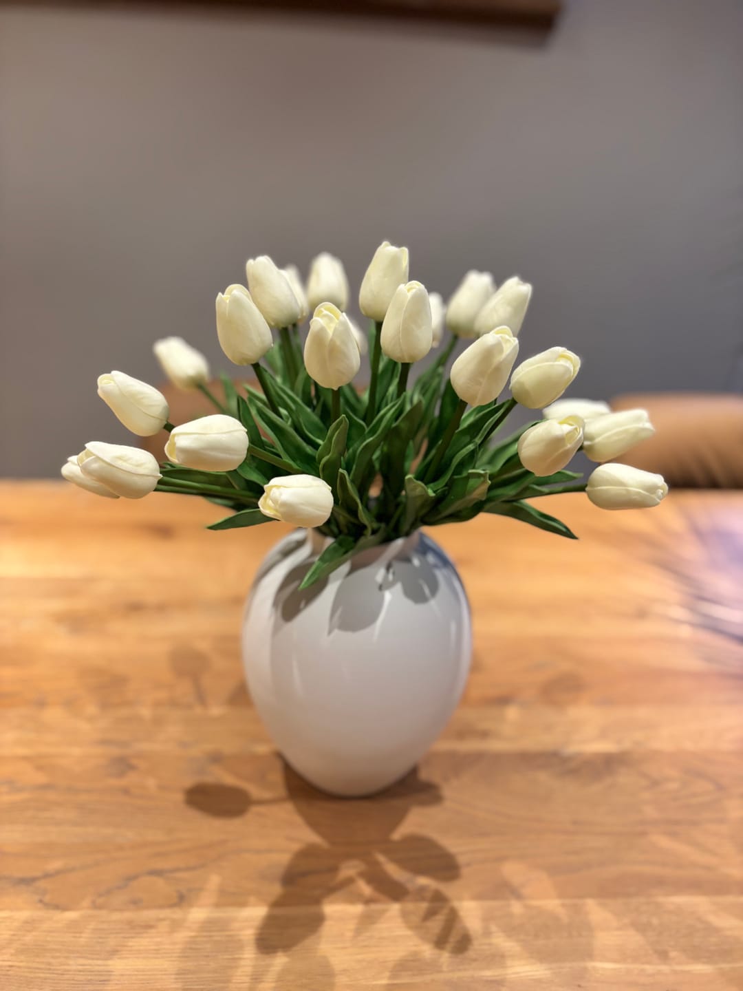 Customer photo review of Aura vase - Blanc mat