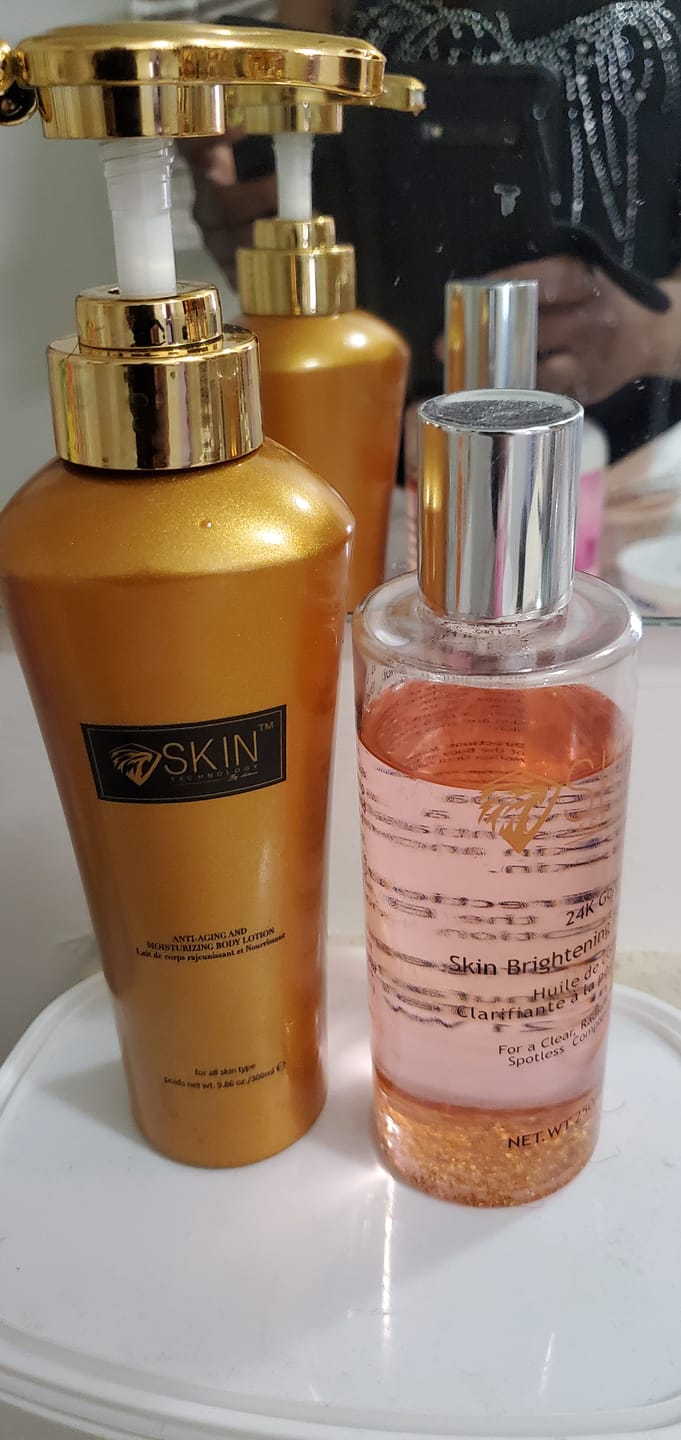 Customer photo review of Pack: DUO Huile clarifiante et lait rajeunissant