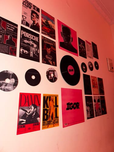 Customer photo review of CUSTOM WALL COLLAGE POSTERS