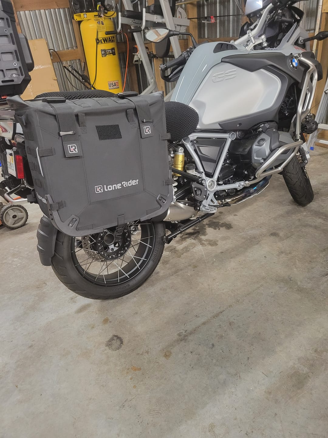 Customer photo review of MotoBags – Semi-Rigid Motorcycle Bags