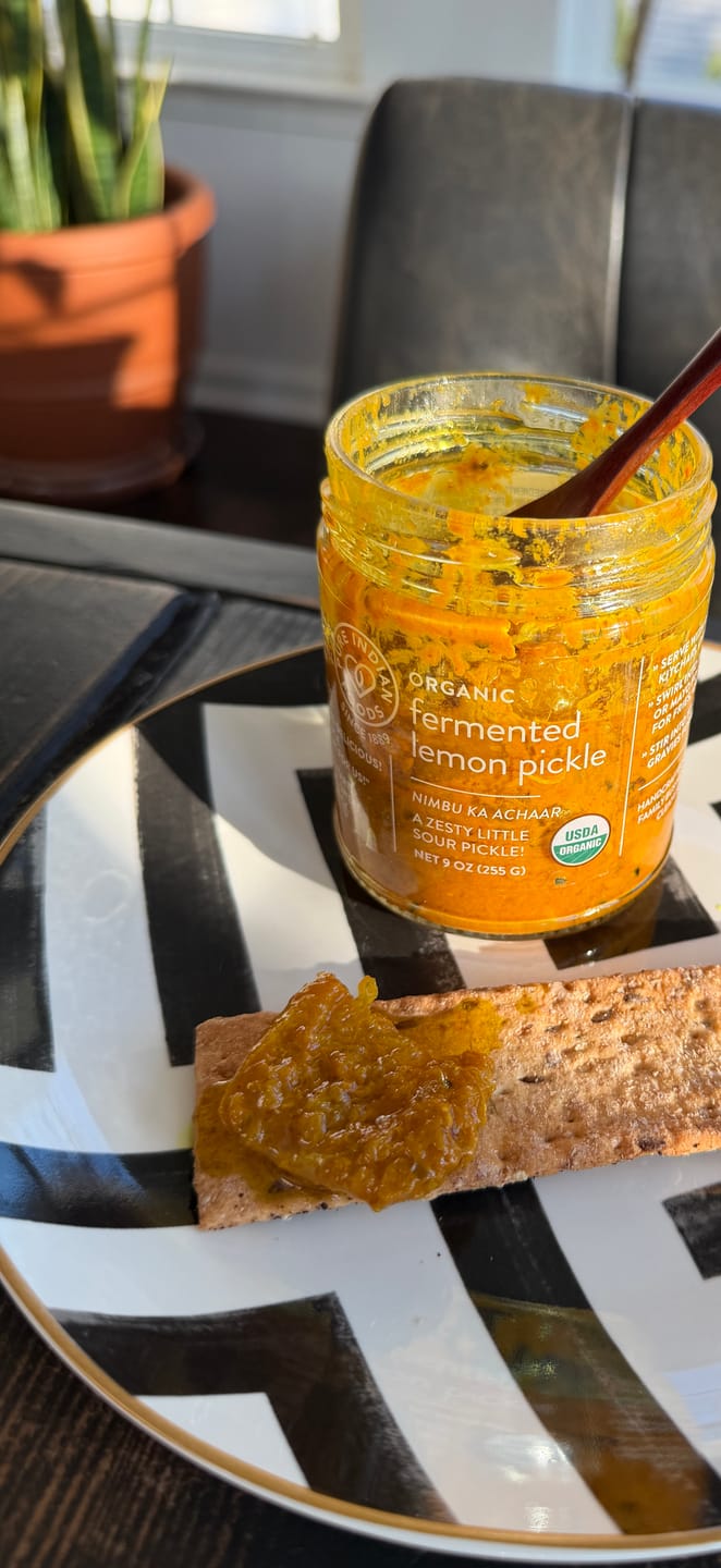 Customer photo review of Fermented Lemon Pickle, Certified Organic - 9 oz