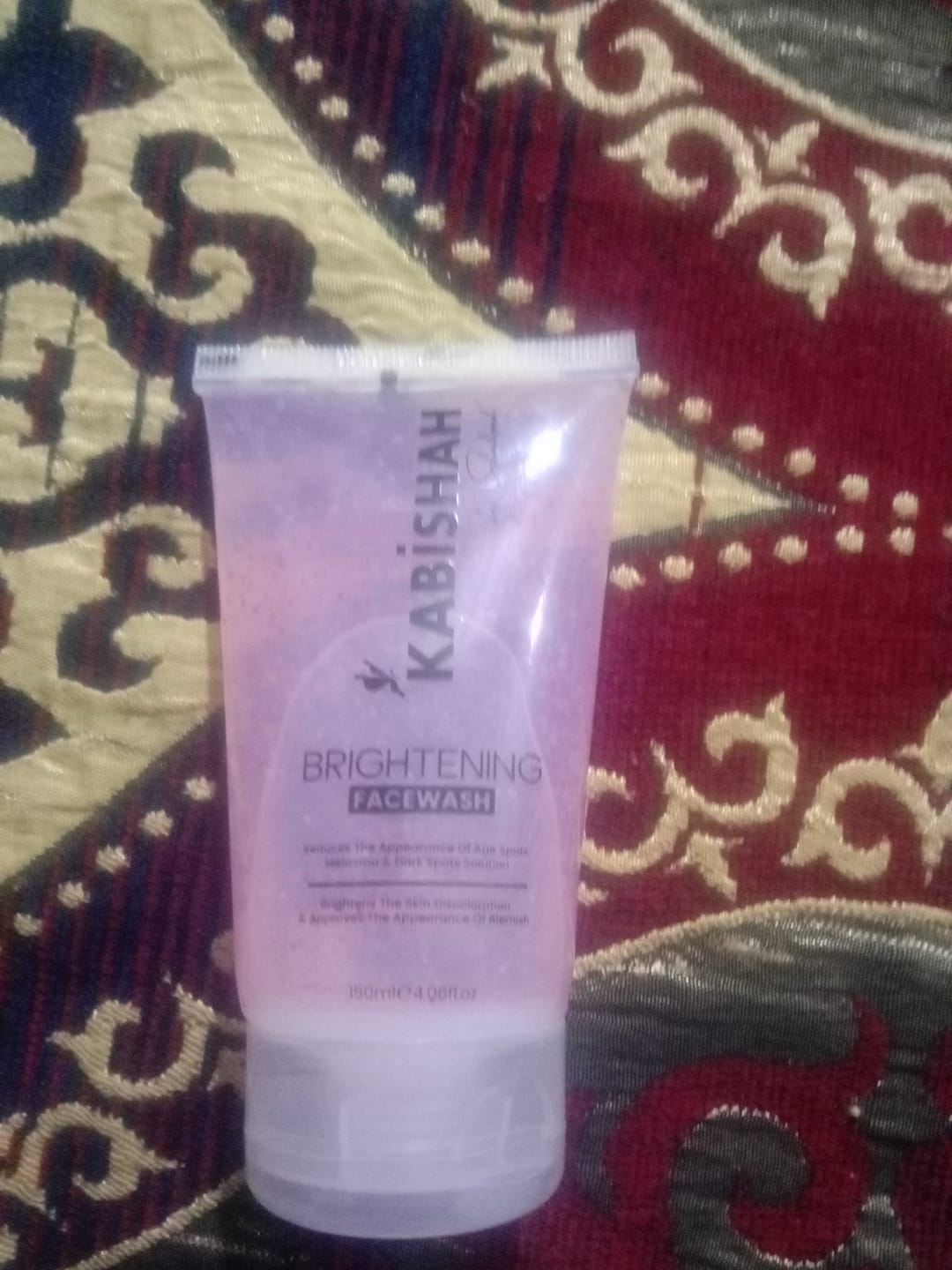 Customer photo review of Brightening Facewash 150ml