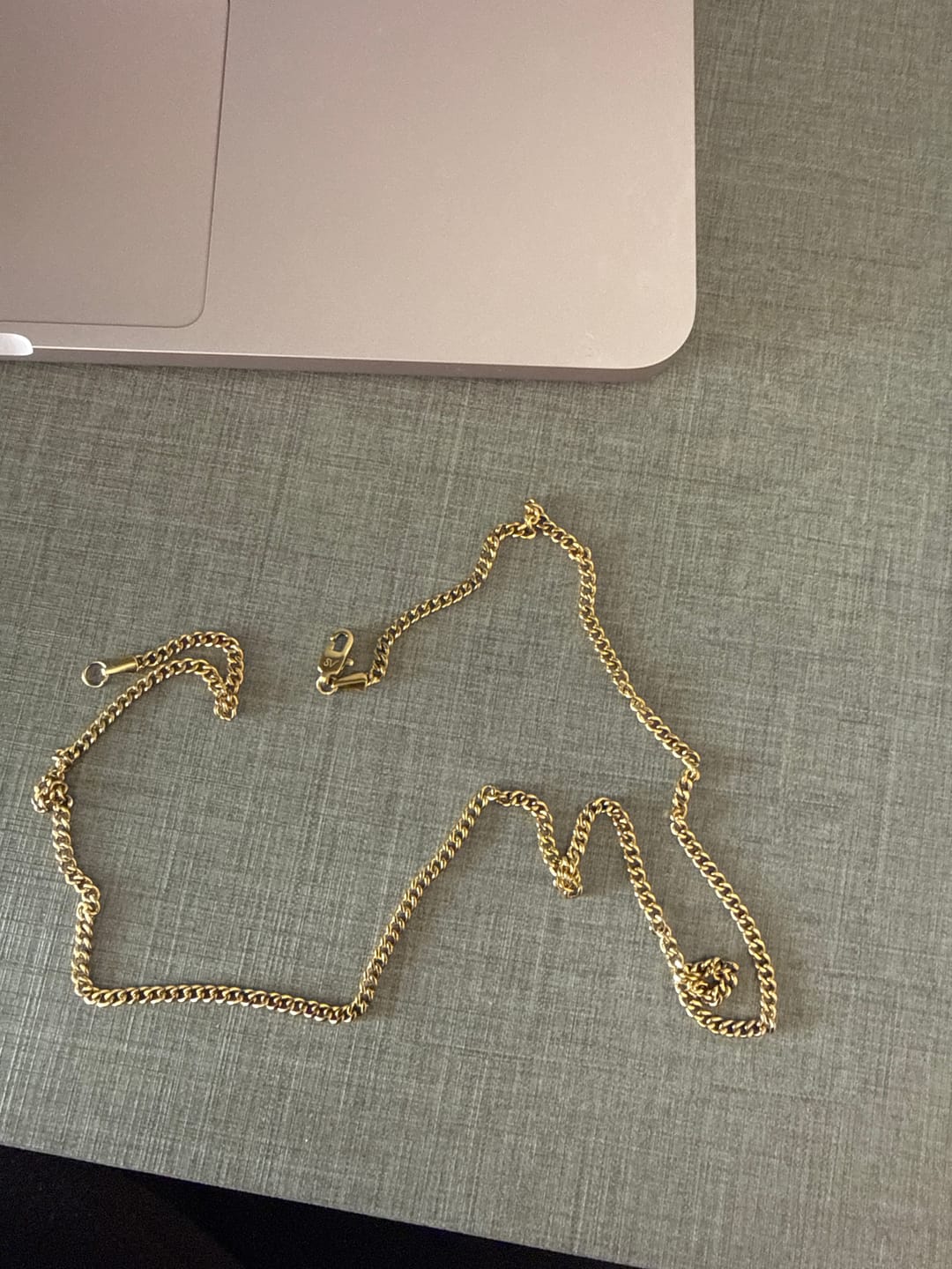Customer photo review of Cadena Miami Cuban Oro 3mm