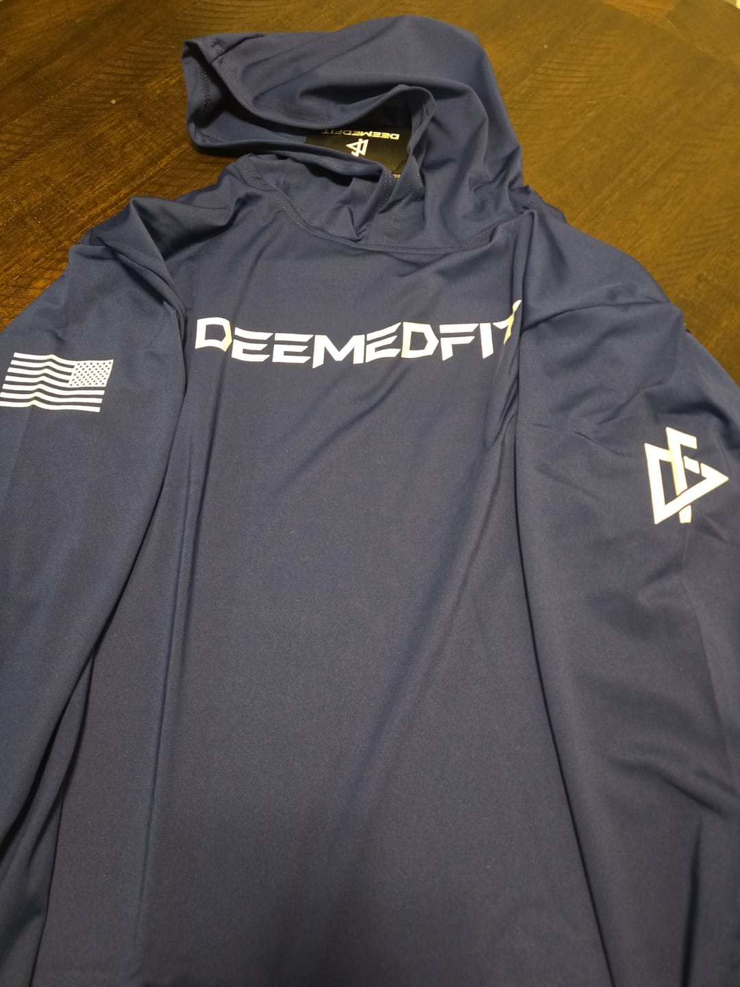 Customer photo review of Prevail Performance Hoodie