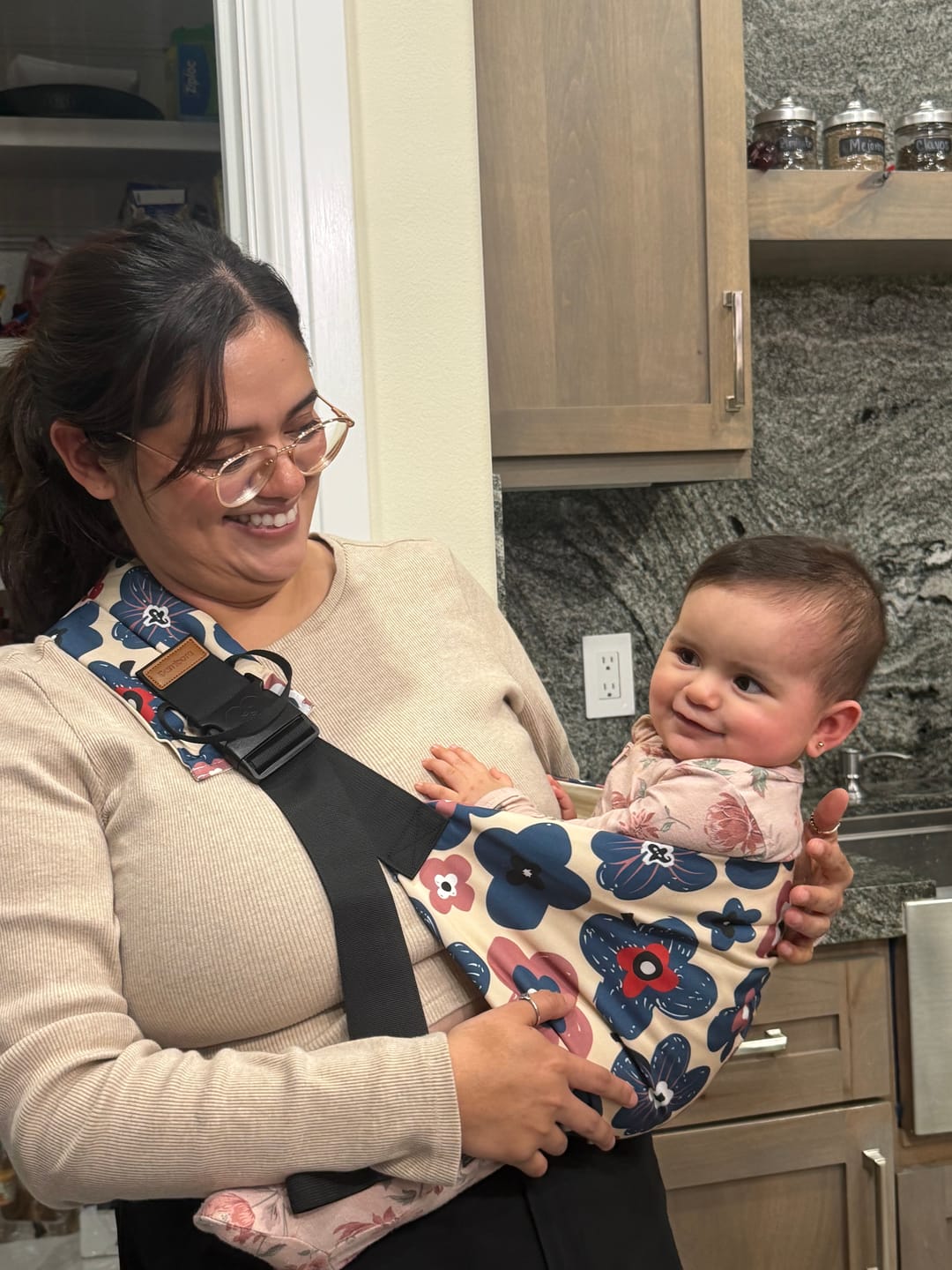 Customer photo review of Bambora Sling Carrier