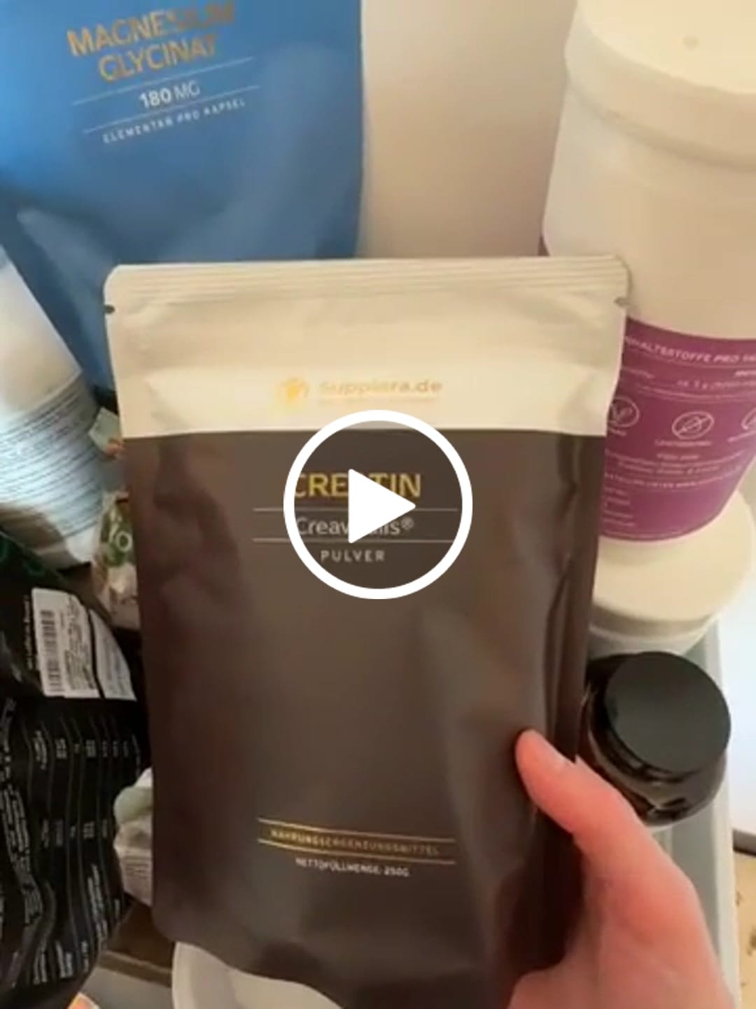 Customer video review of Creatin Pulver