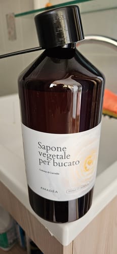 Customer photo review of Detergente multisuperficie "Cotone di Camelia" - Ricarica da 1L