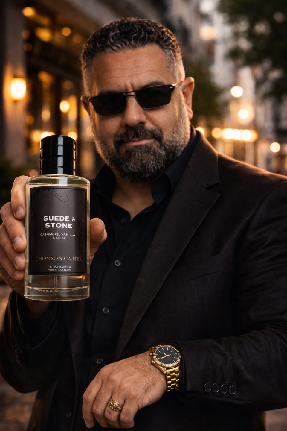 Customer photo review of Suede & Stone | Eau de Parfum