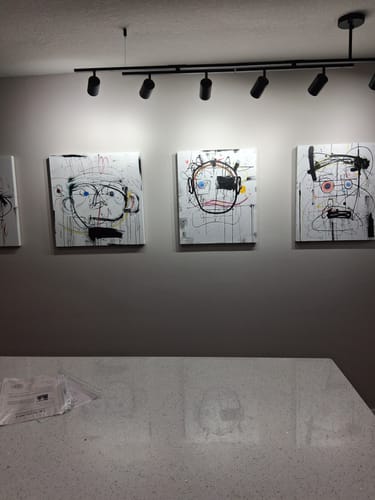 Customer review photo for Abstract Graffiti Art #GA073