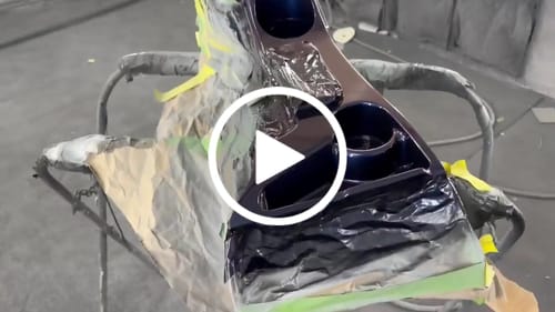 Customer video review of Midnight Purple 3 Alpha Custom Color Aerosol Spray Can Midcoat