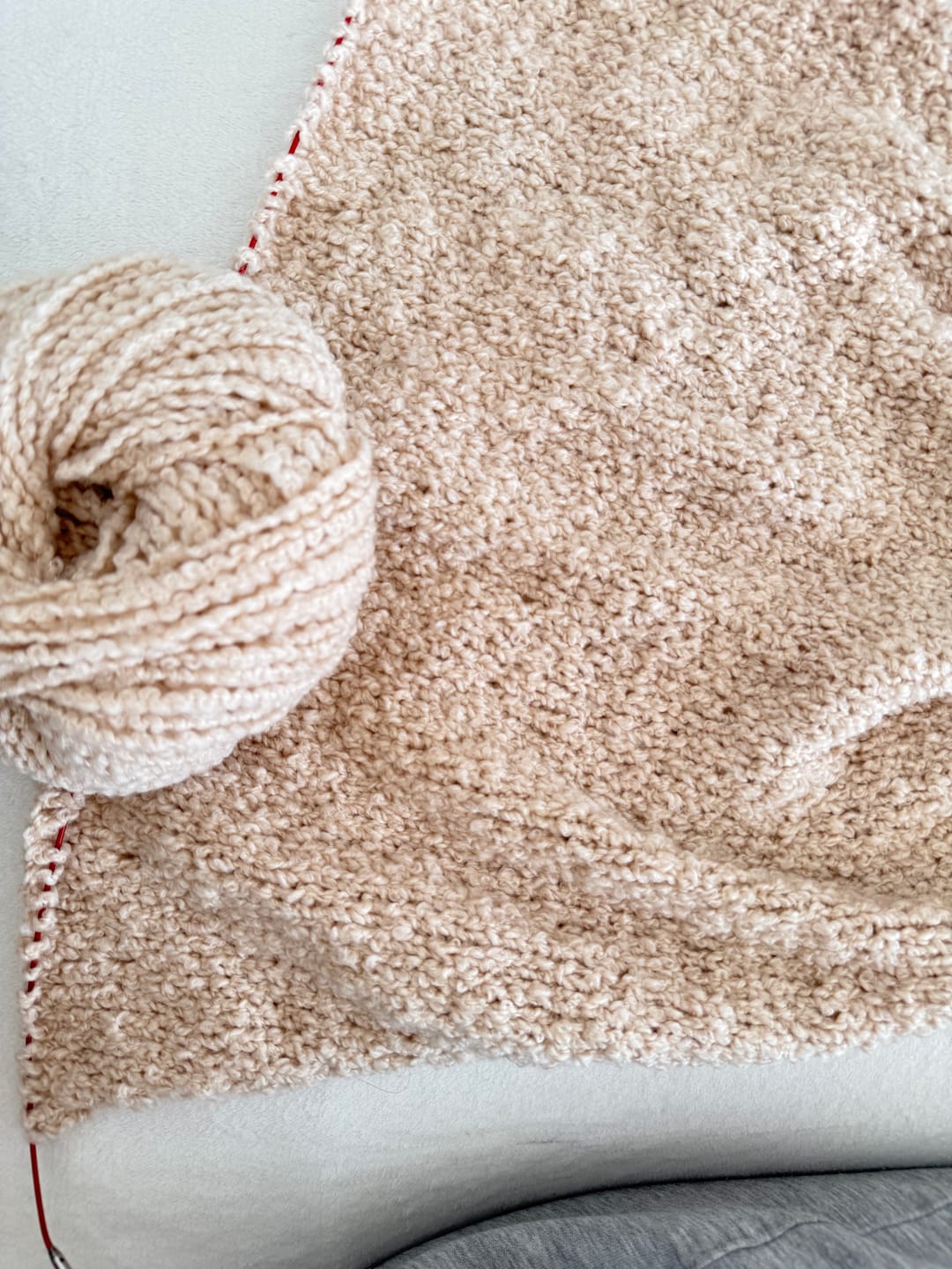 Customer photo review of Gazzal Merino Boucle