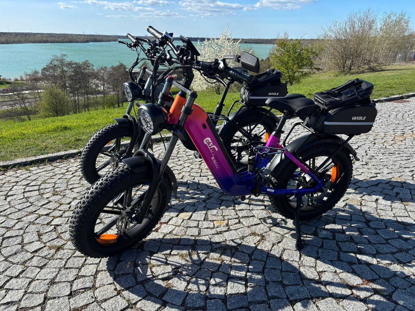 Customer photo review of CMACEWHEEL V20 750W 20" Fat Bike 960Wh Full Suspension E-bike with Torque Sensor 48V 20Ah Battery
