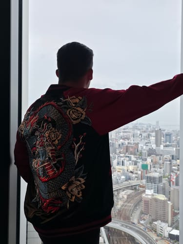 Customer photo review of Samurai Sukajan Souvenir Jacket