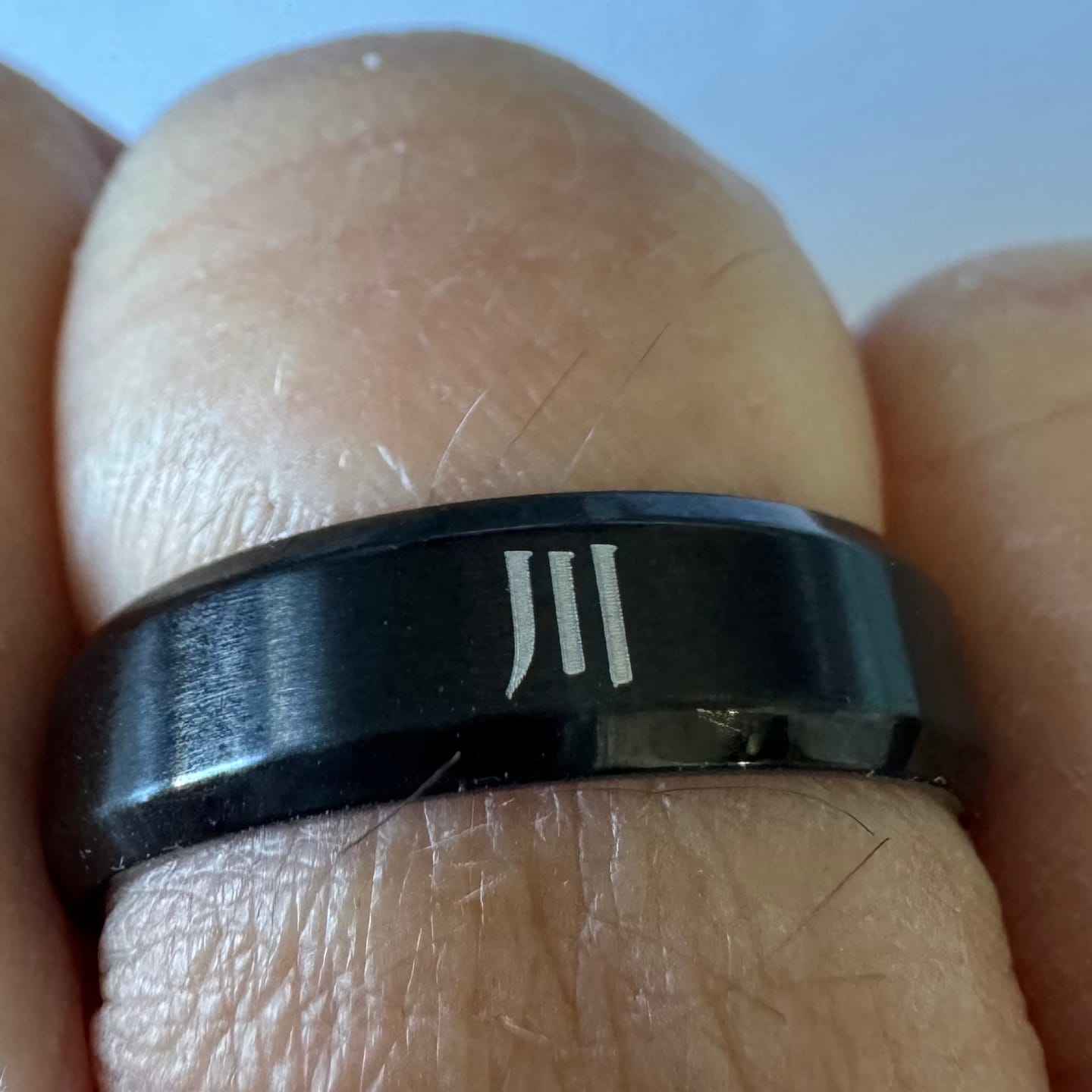 Customer photo review of Anneau Personnalisé Japonais