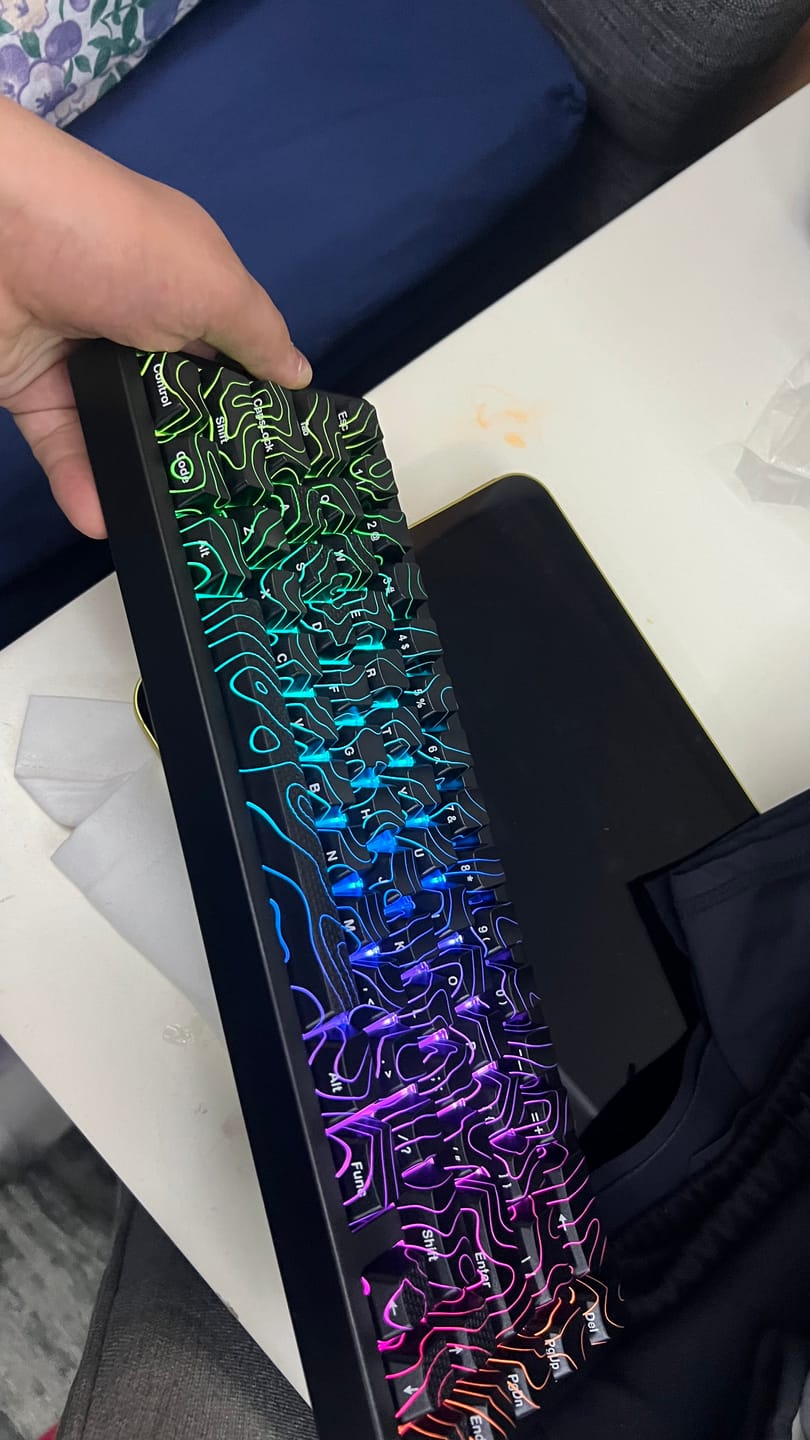 Customer photo review of XVX M67 JadeStone Mekanik Klavye