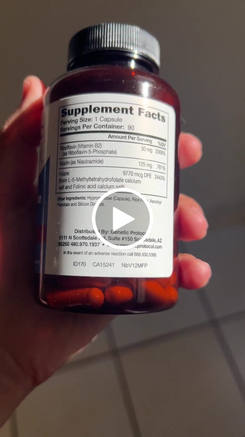 Customer video review of Methyl Folate Complex