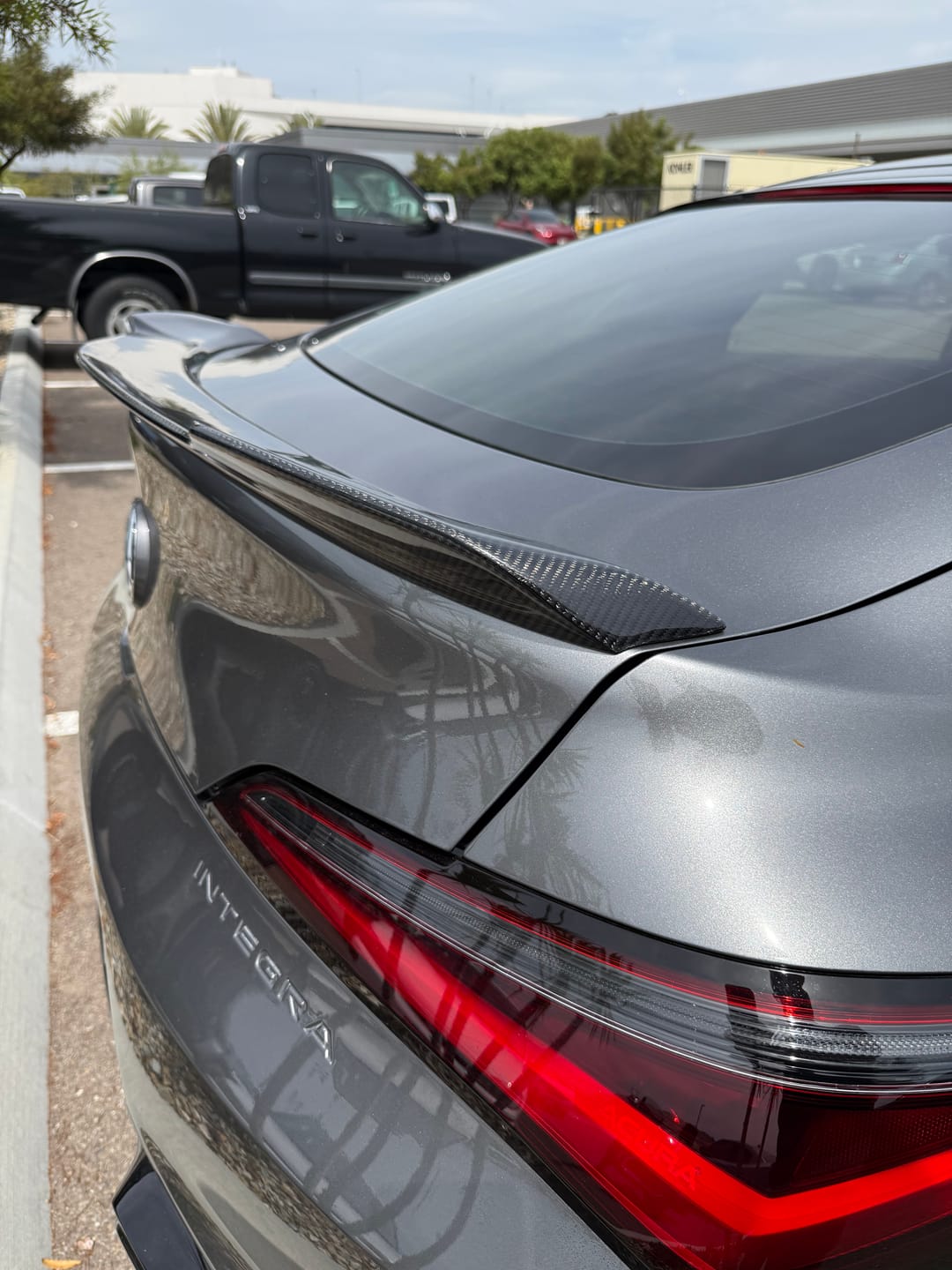 Customer photo review of 2023-Up Acura Integra Extended Rear Spoiler