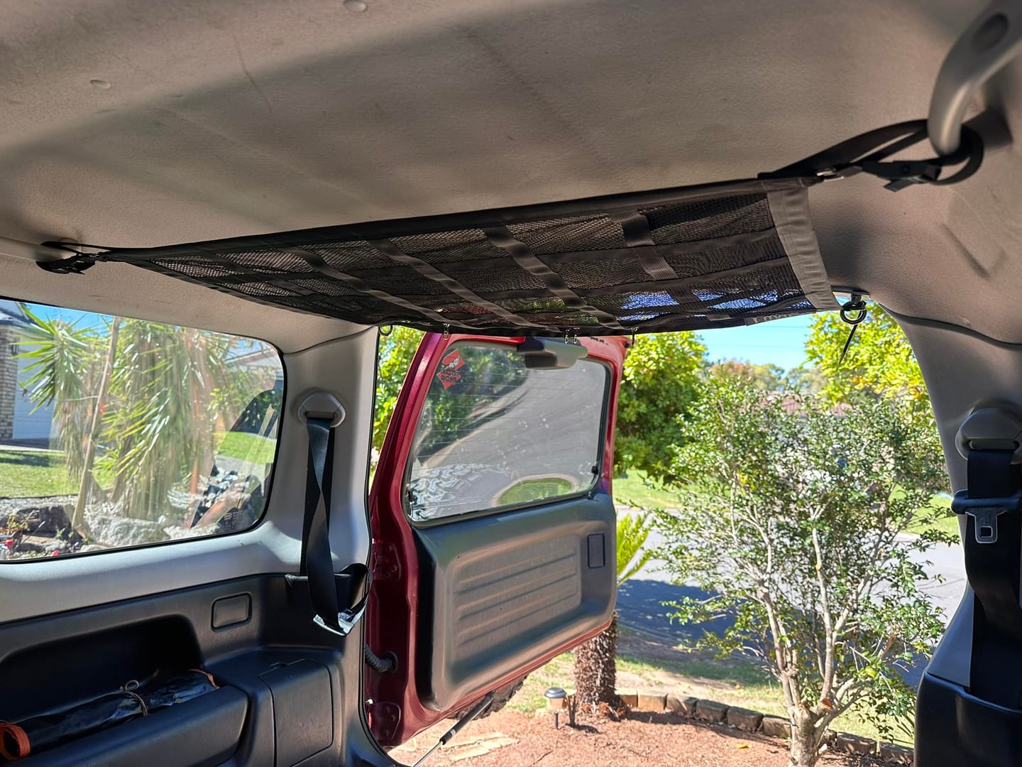 Customer photo review of ZBAD1 - Ute Roof Cargo Net