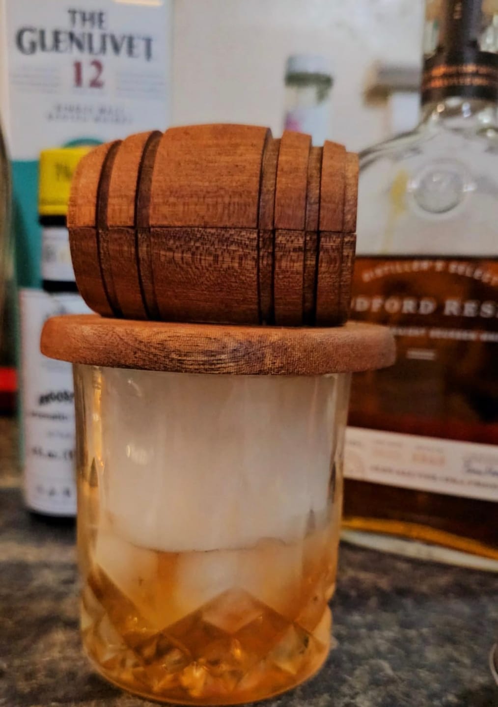 Customer photo review of Noir Barrel Smoker - Signature Edition