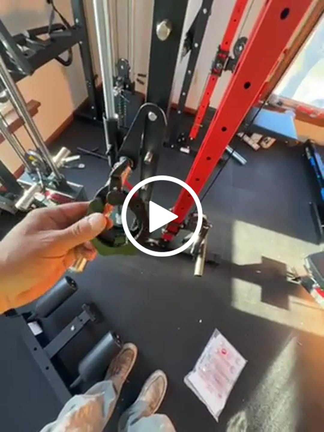Customer video review of RitFit Olympic Barbell Collars 2"