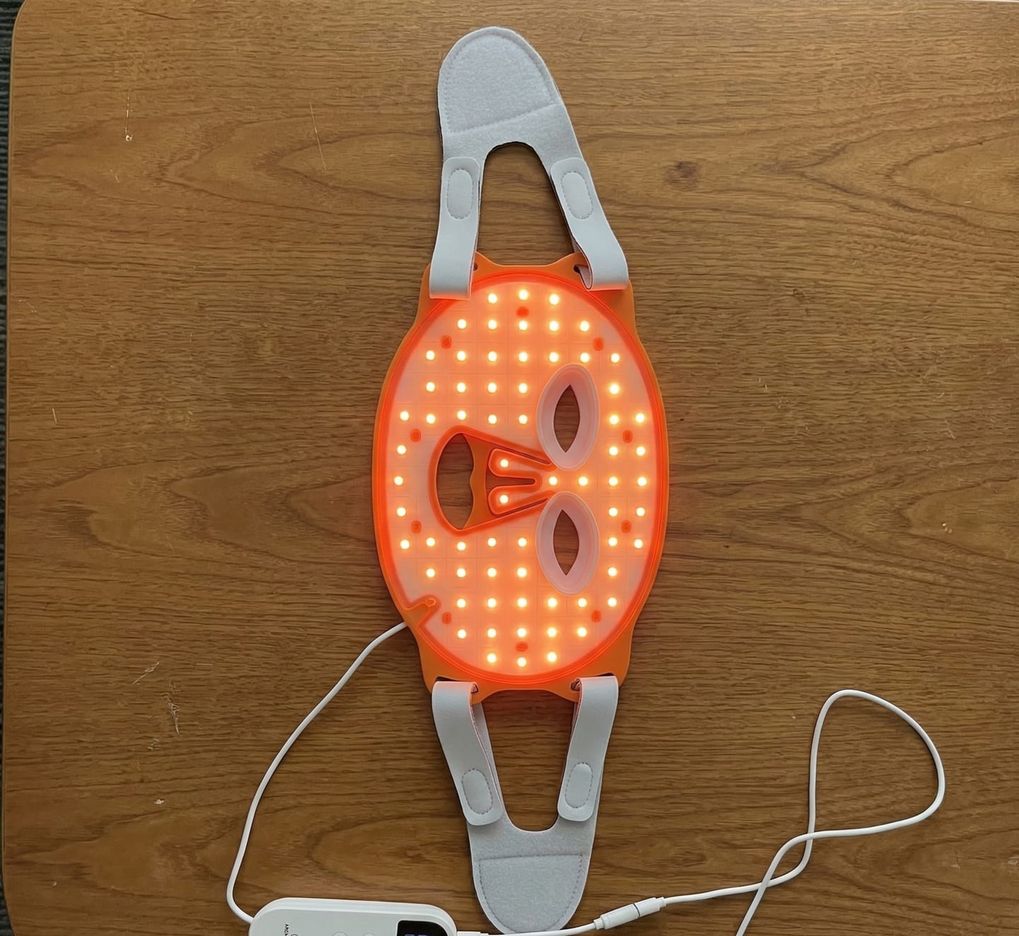 Customer photo review of Red Light Led Masker AP714 PRO