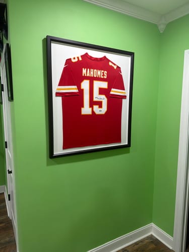 Customer photo review of Patrick Mahomes Autograph Signing