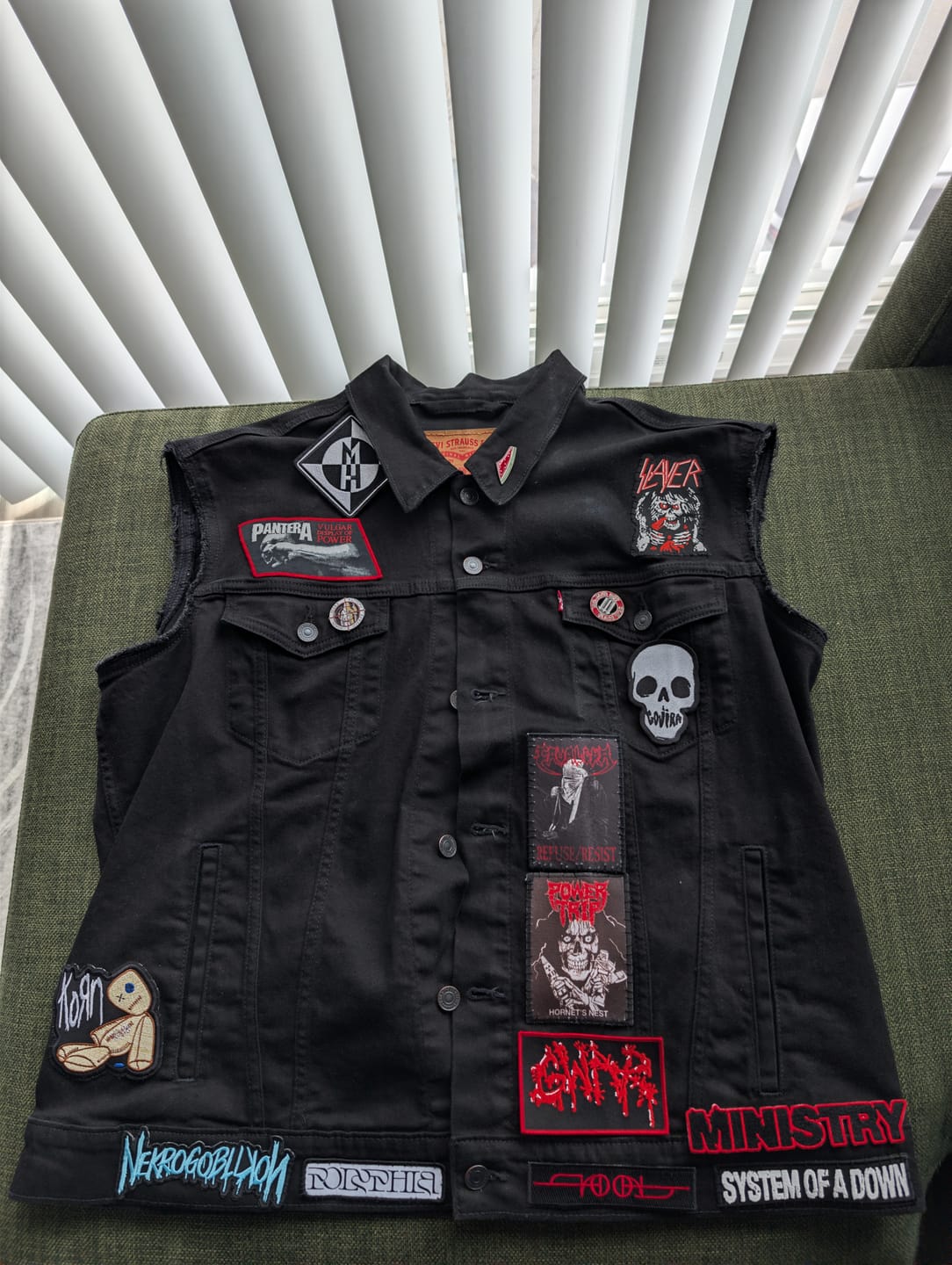 Customer photo review of Pantera - Vulgar Display of Power - Patch