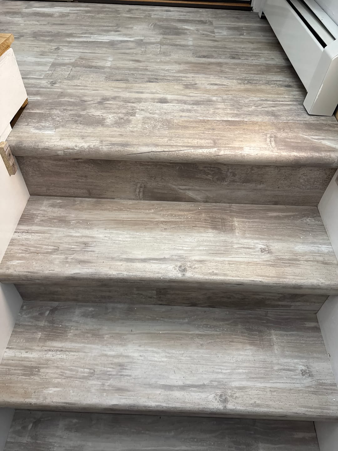 Customer photo review of Lighthouse Oak Stair Tread