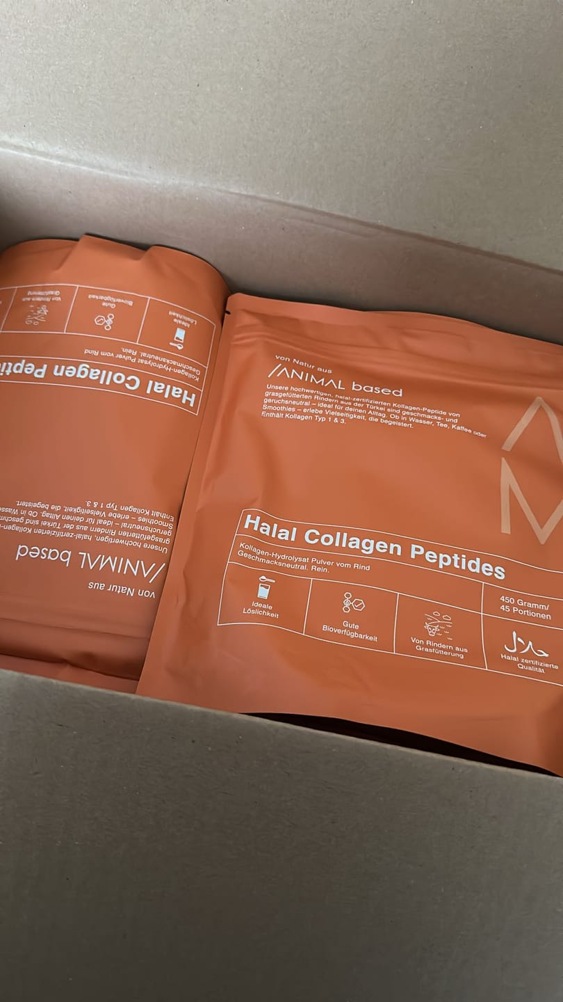 Customer photo review of Halal Kollagen Hydrolysat - 450g