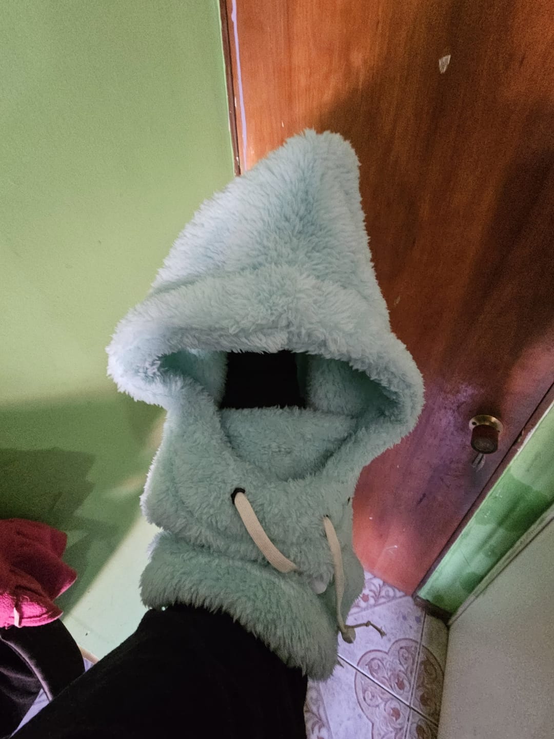 Customer photo review of Gorro Antuco Menta Unisex