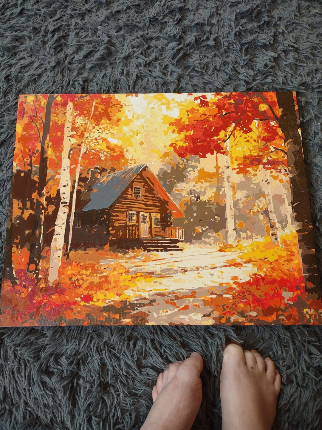 Customer photo review of Autumn Forest Cottage