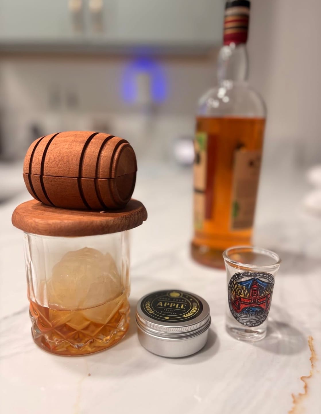 Customer photo review of Noir Barrel Smoker - Signature Edition
