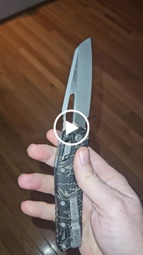 Customer video review of Microtech MSI Ram-Lok Knife M390MK 3.9"