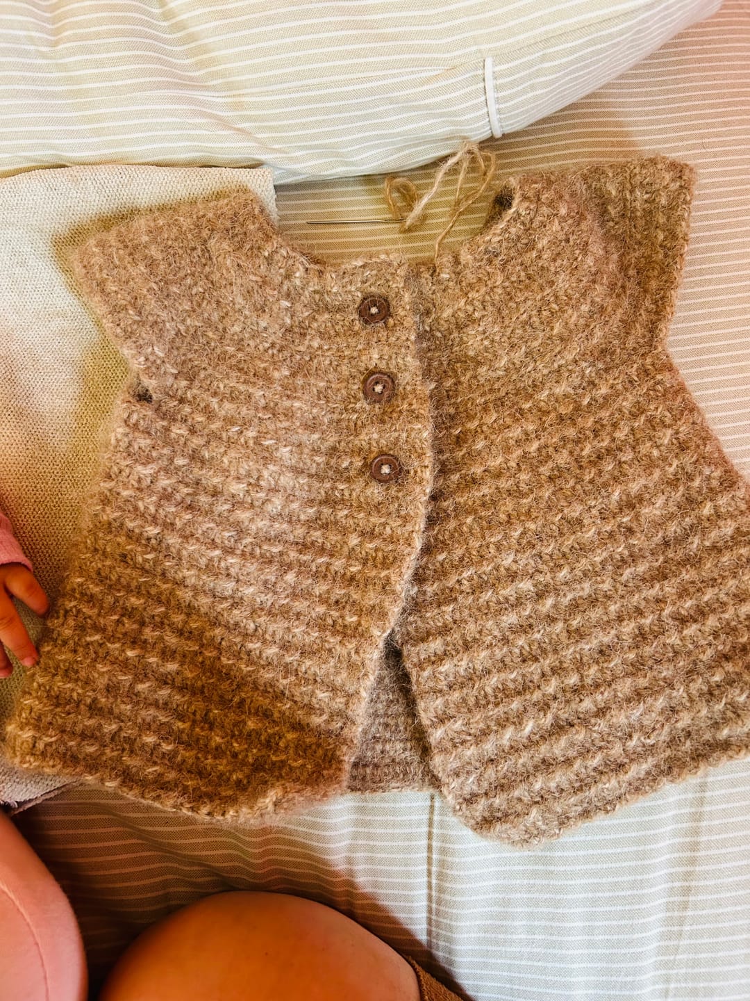 Customer photo review of Isager Soft  (56% Alpaca / 44% Algodón Pima Orgánico)