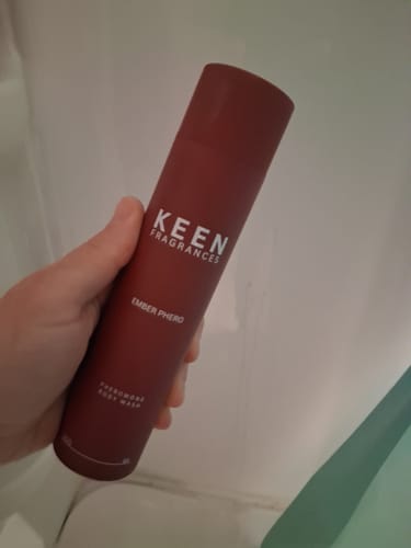 Customer photo review of EMBER PHERO BODY WASH