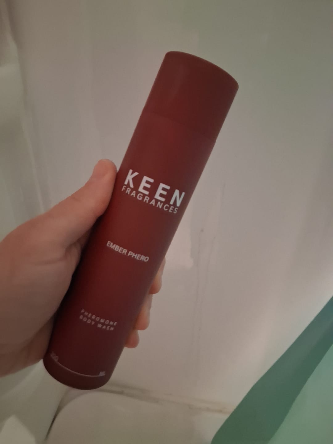 Customer photo review of EMBER PHERO BODY WASH