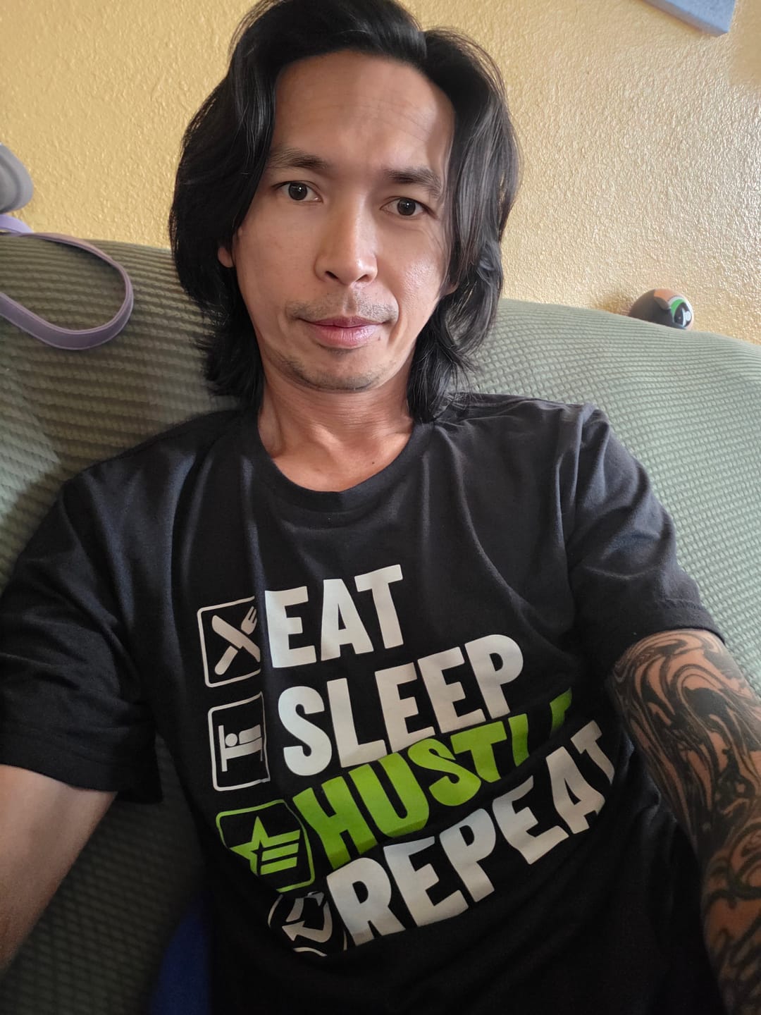 Customer photo review of The Cycle Tee