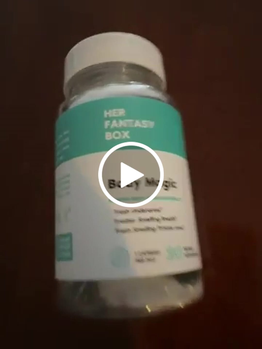 Customer video review of Body Magic Chlorophyll Pill for Feminine Odor - 3 pk