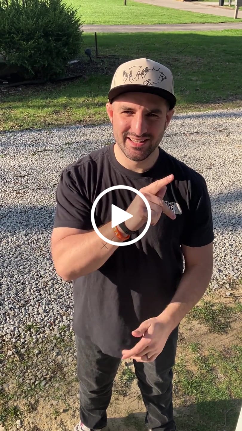 Customer video review of JESUS IS KING ASL SNAPBACK HAT