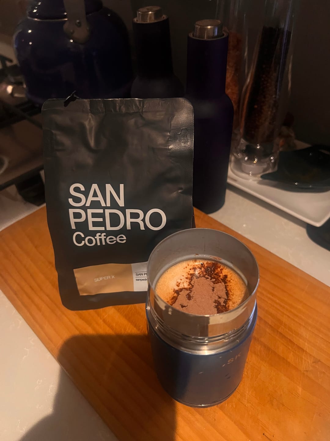 Customer photo review of SUPER X Coffee Blend