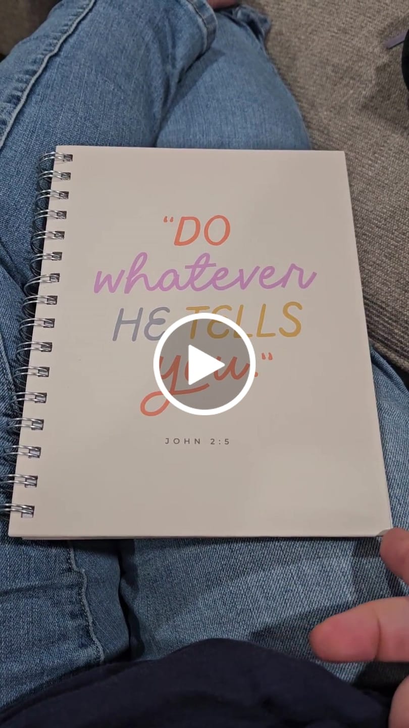 Customer video review of Mary // Spiral Hardcover Journal