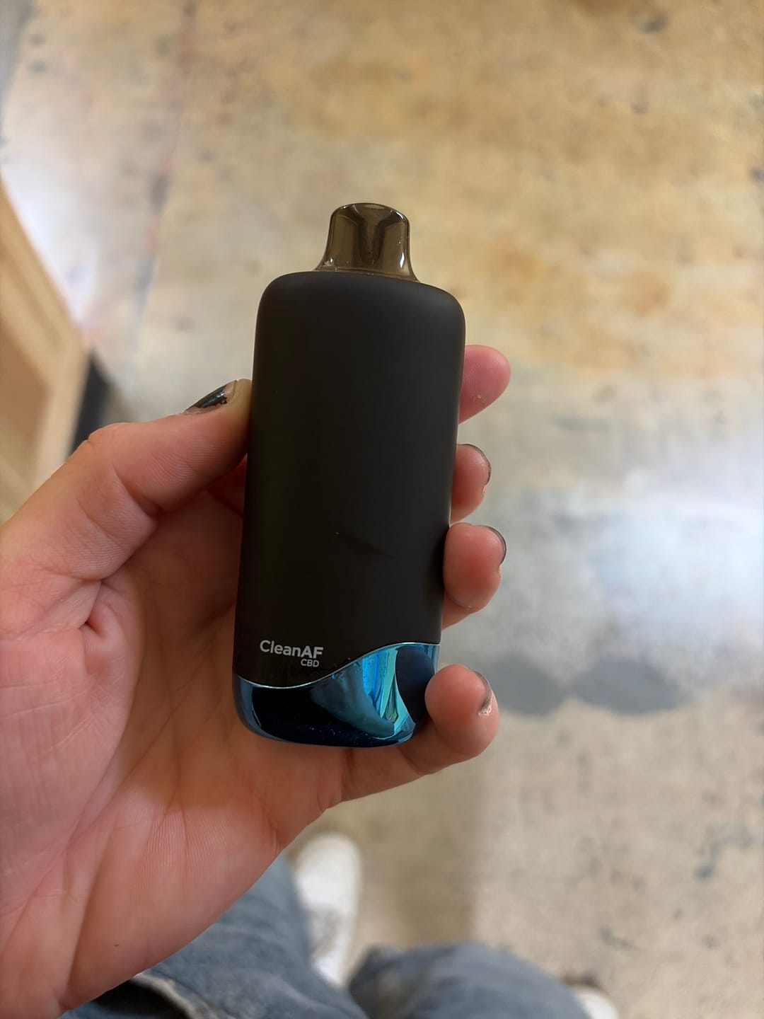 Customer photo review of Blue Razz CBD Vape