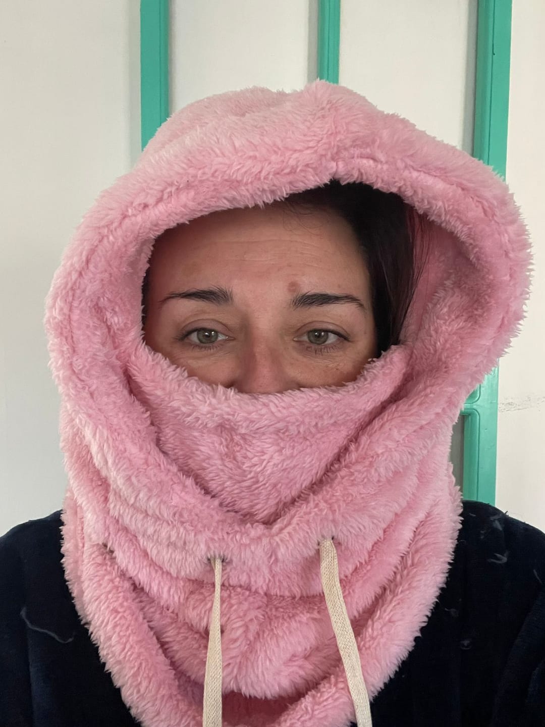 Customer photo review of Gorro Antuco Rosado Unisex