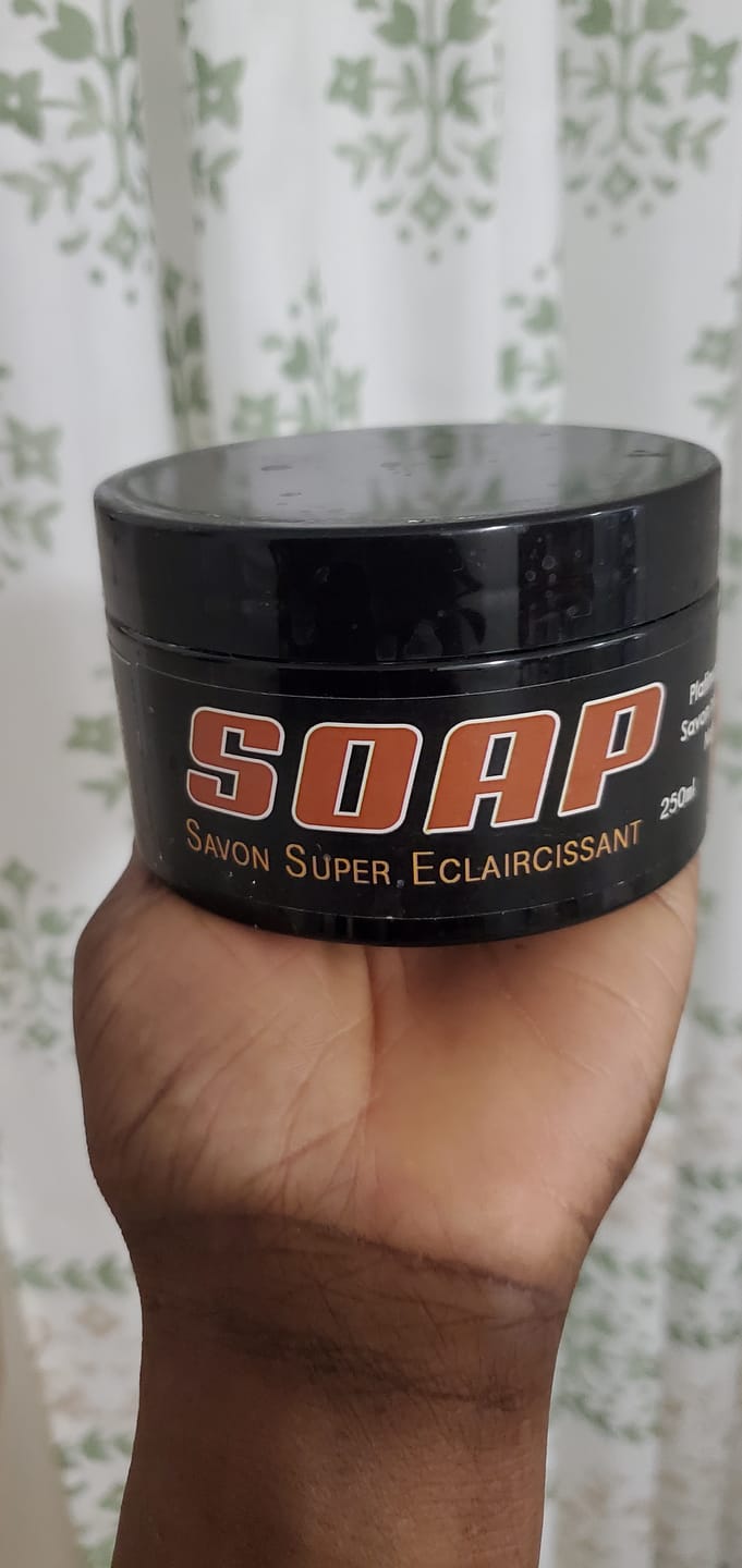 Customer photo review of Luxurious Premium Black Body Soap/Savon teint métisse
